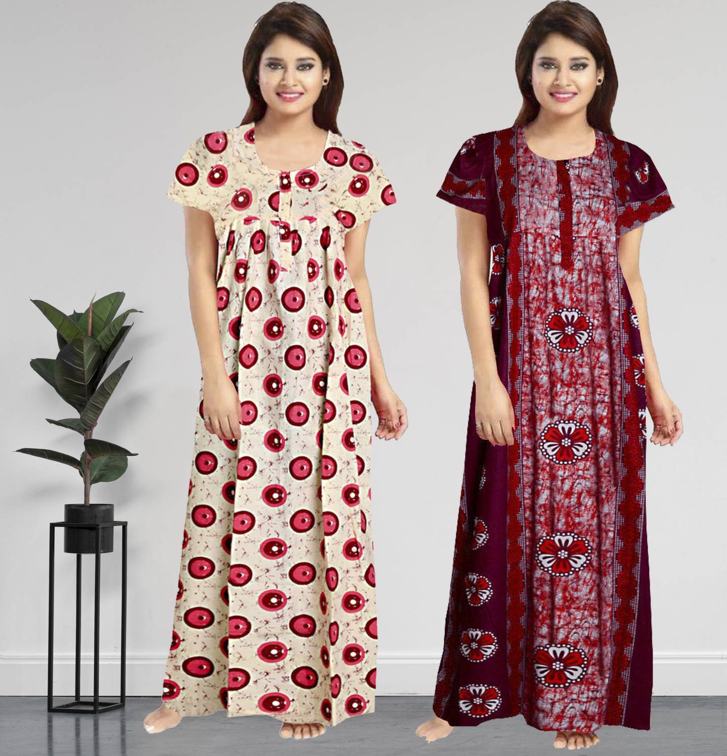 AakarShana Women Nighty