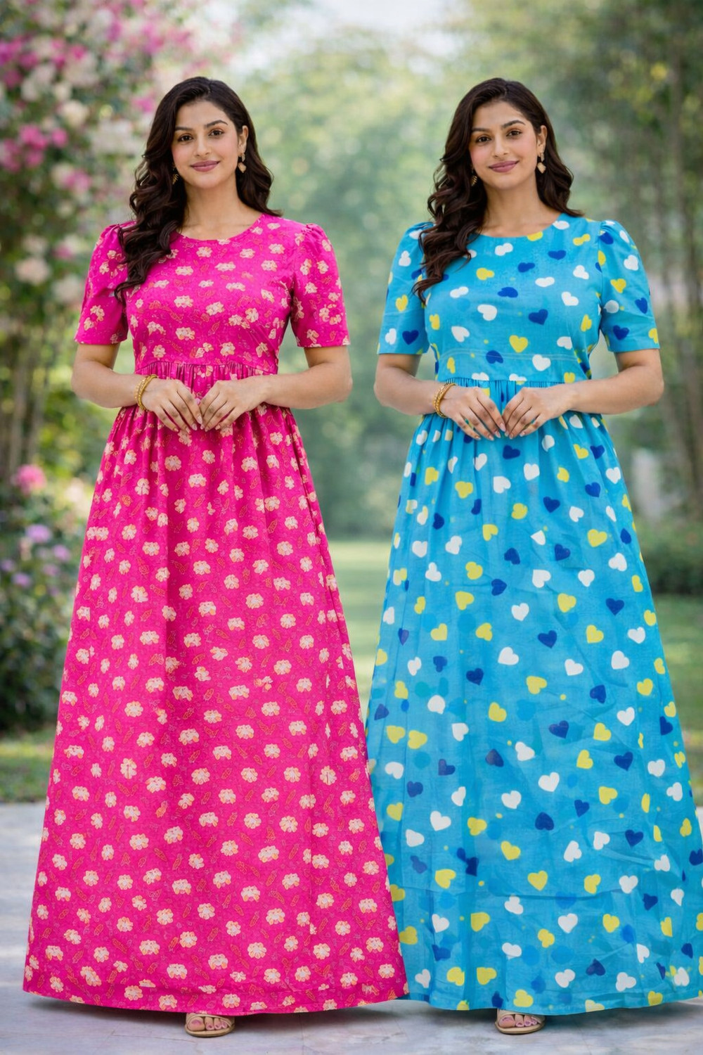 Image of KANNIMAR Women Maternity /Nursing Nighty