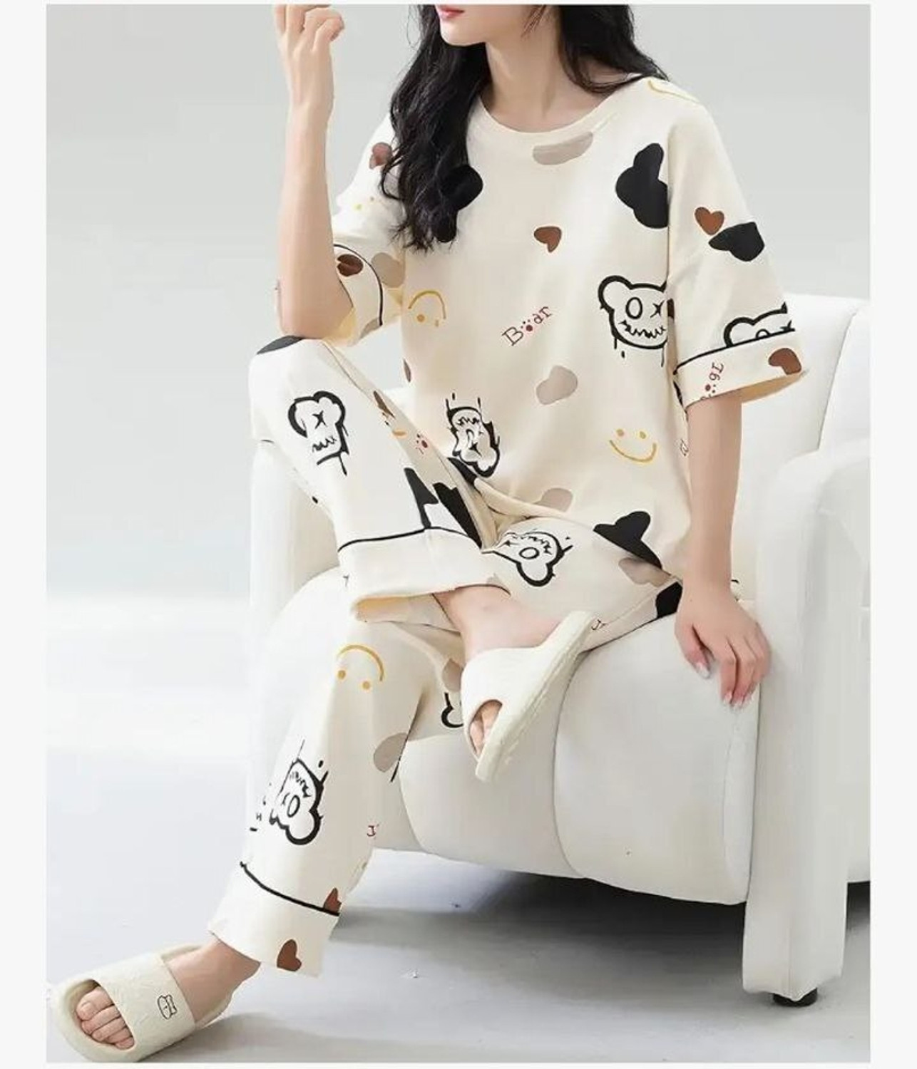 Image of RadheNightwear Women Nighty Set
