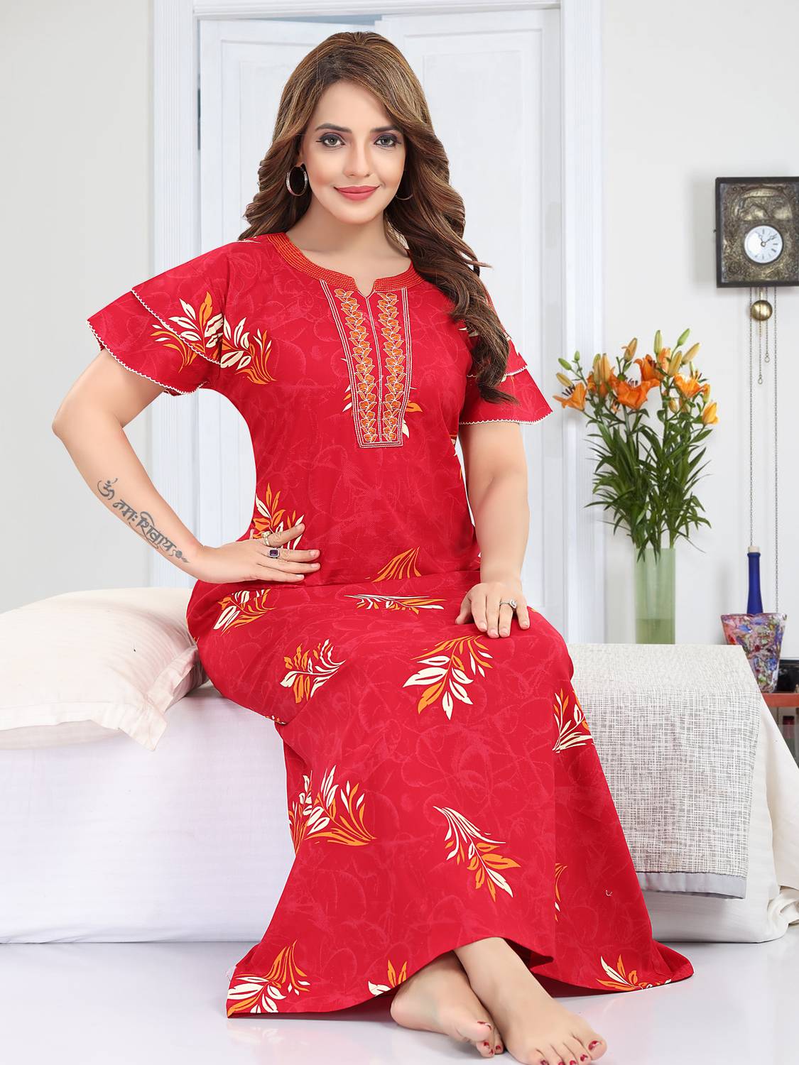 BN PARIDHAN Women Nighty