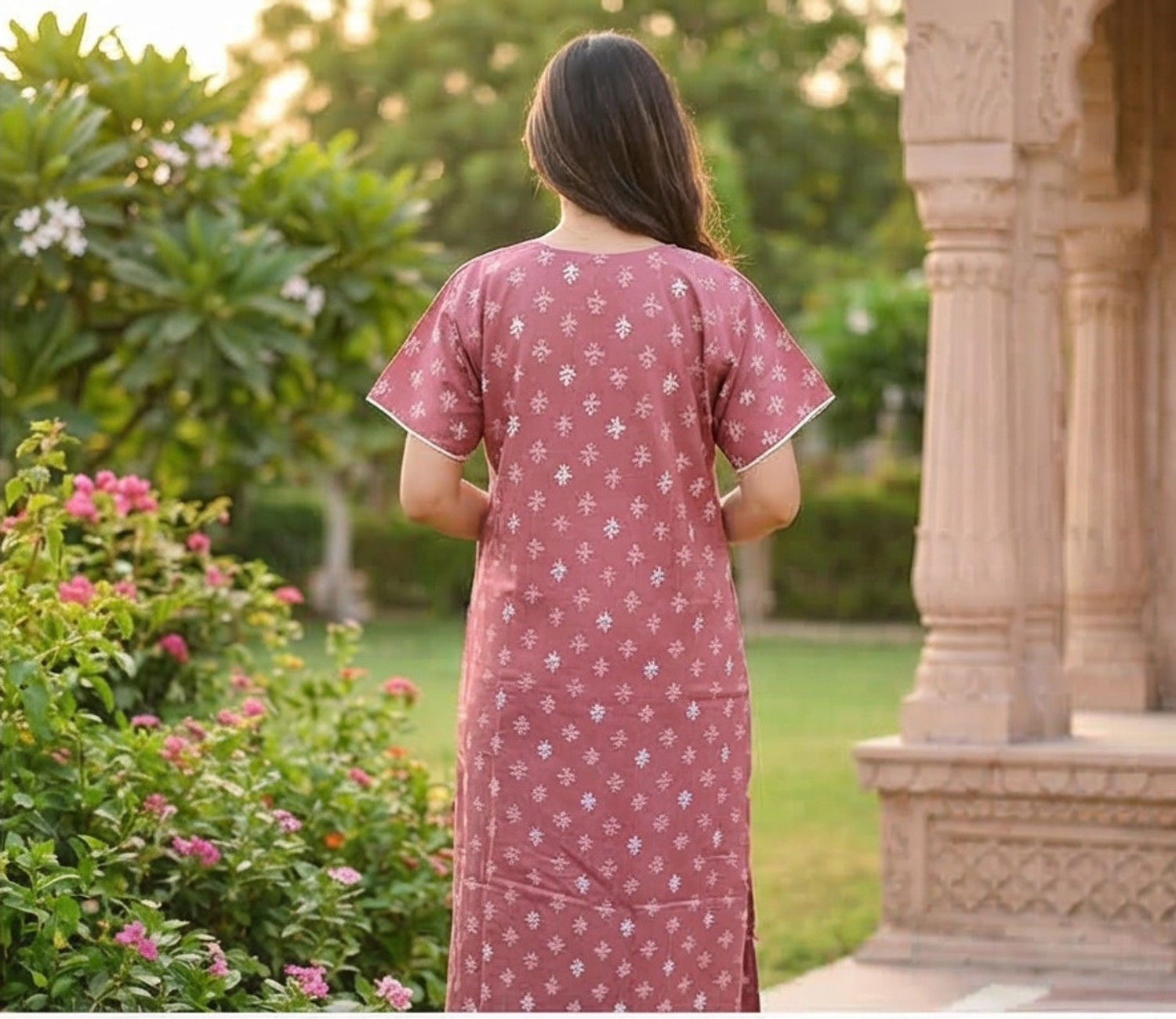 Image of SHLOKE Women Nighty