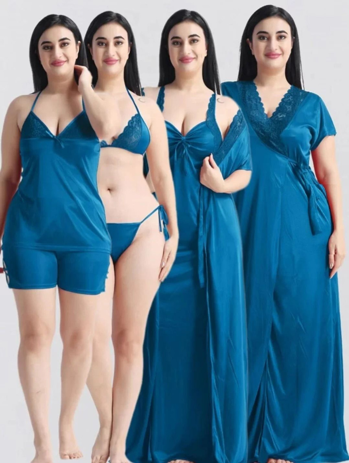Image of XPIOX Women Nighty Set