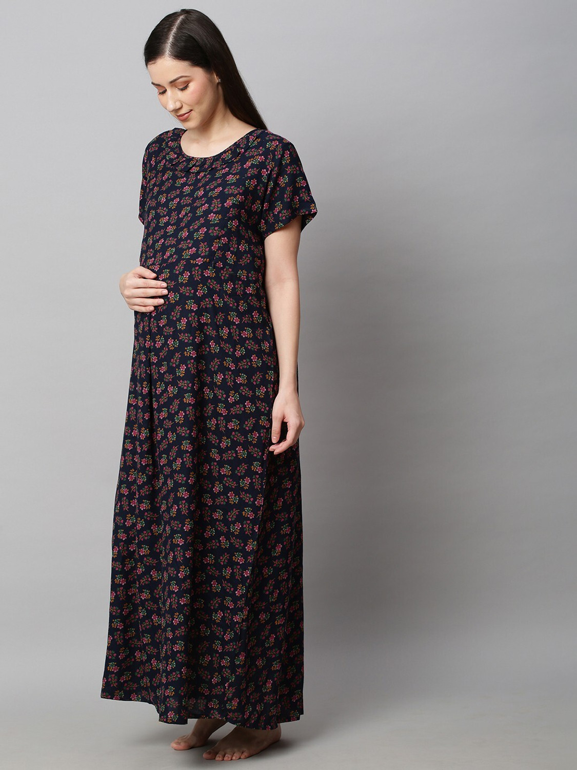 Image of MomToBe Women Maternity /Nursing Nighty