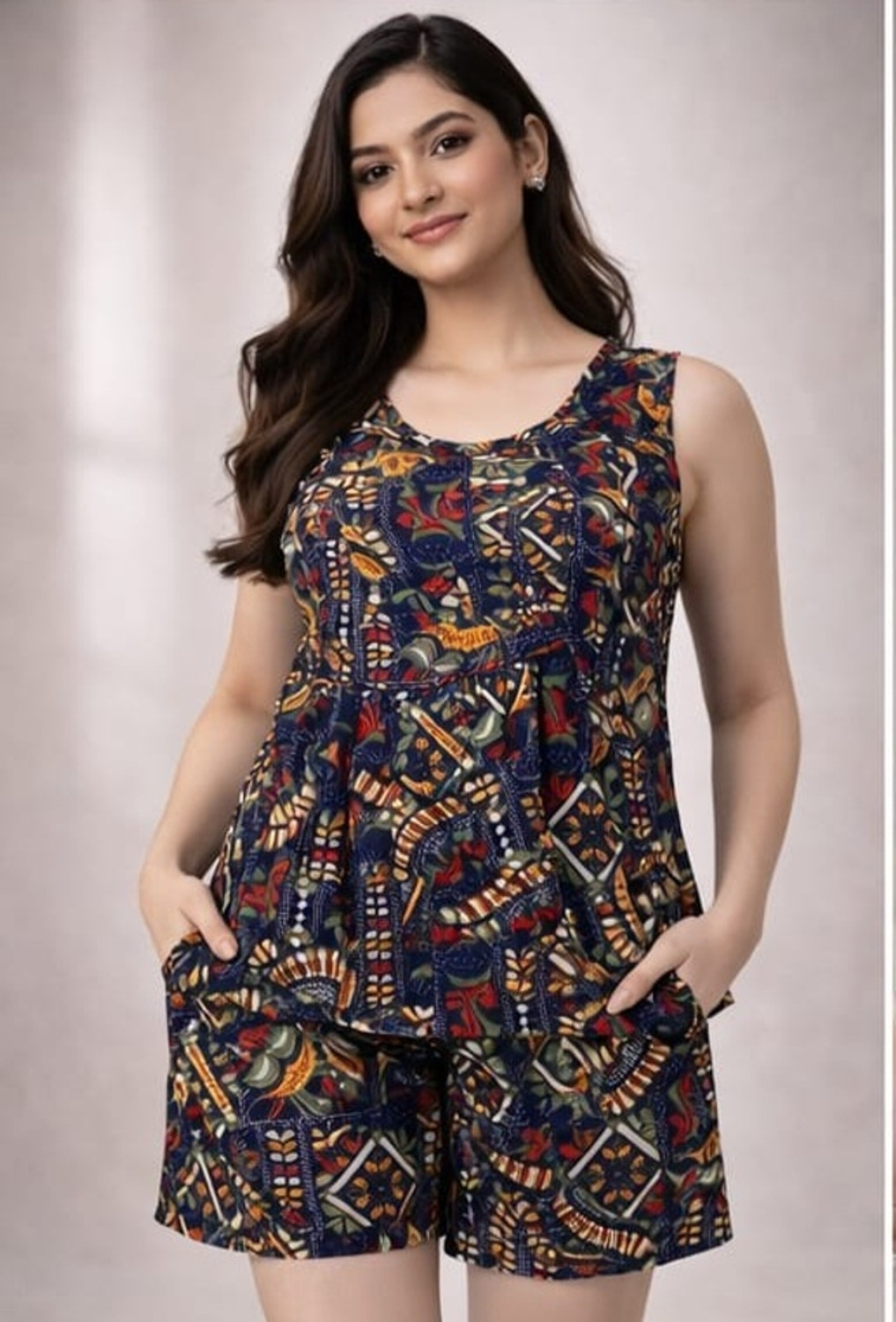 Image of VOLTIC Women Nighty Set