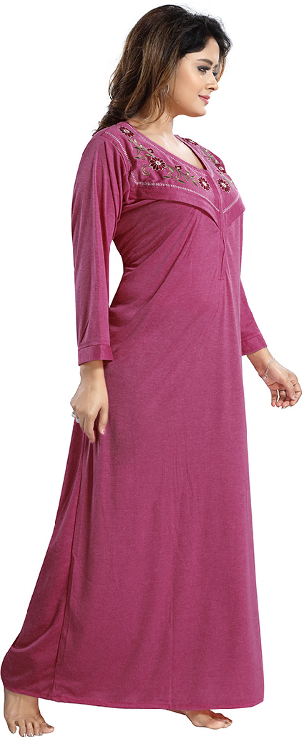 Image of Gutthi Women Maternity /Nursing Nighty