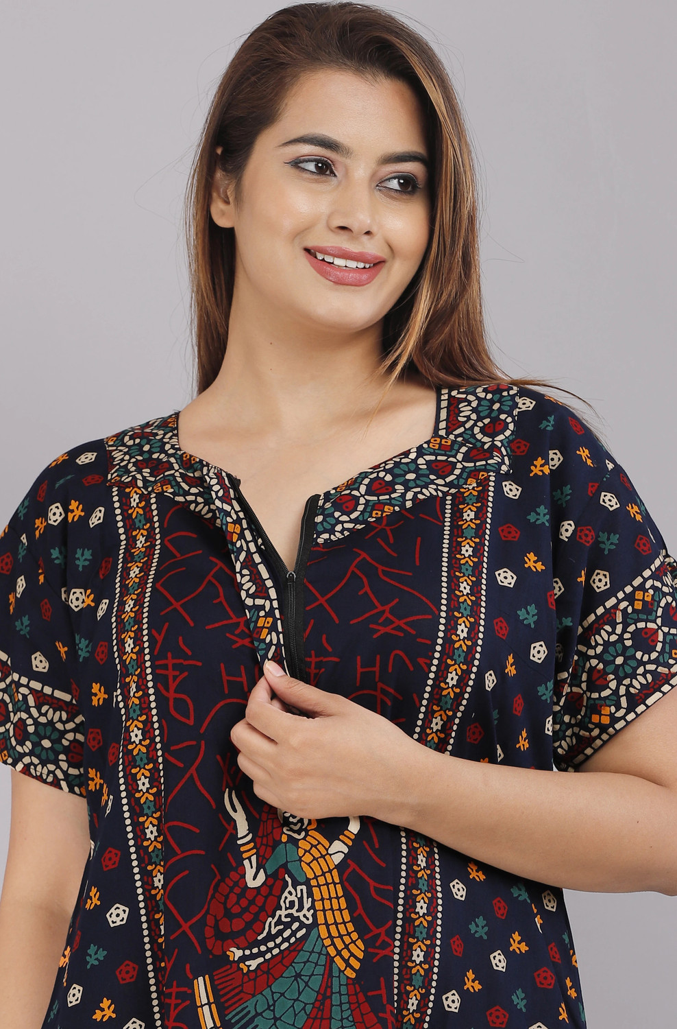 Image of NIRMALA FASHIONS Women Nighty