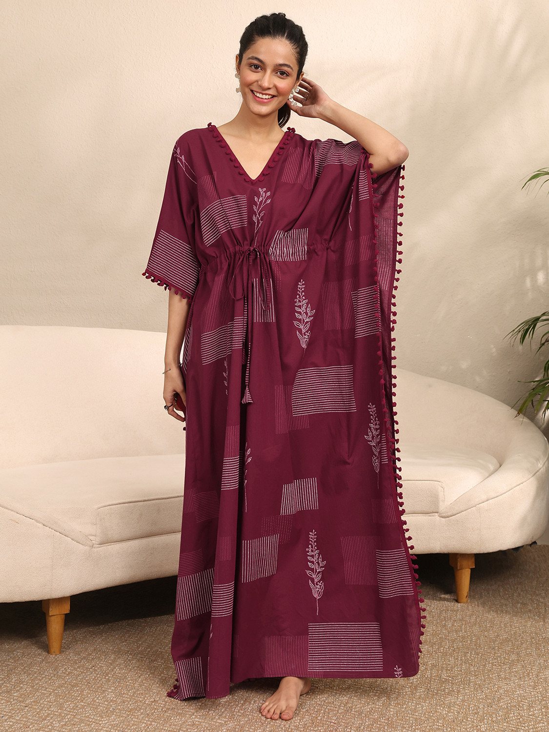 Image of LIBAS Women Nighty with Robe