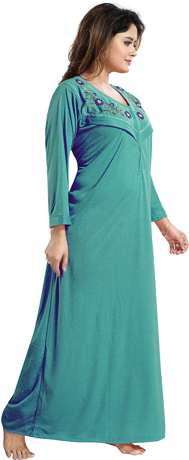 Image of Gutthi Women Maternity /Nursing Nighty
