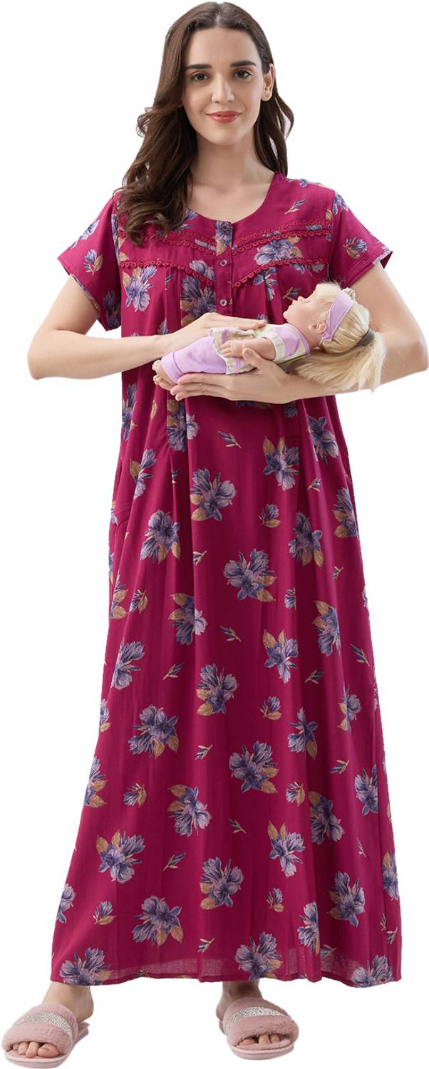 AV2 Women Maternity/Nursing Nighty