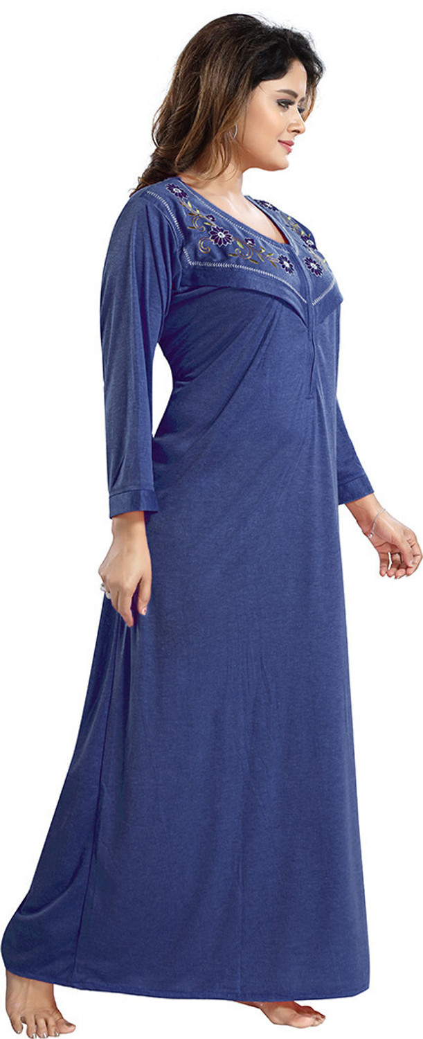 Image of Gutthi Women Maternity /Nursing Nighty