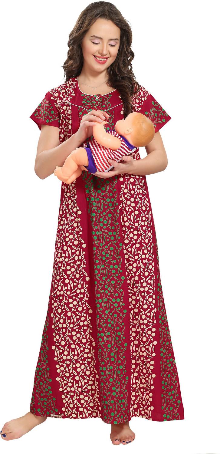 AV2 Women Maternity/Nursing Nighty