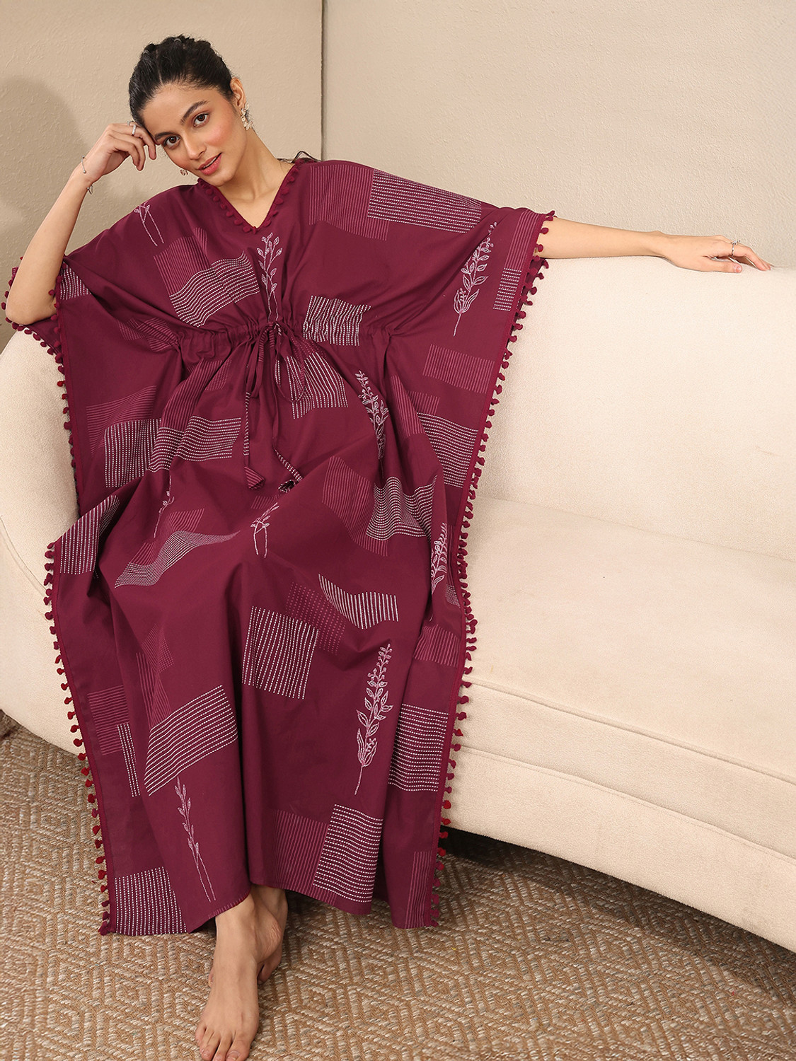 Image of LIBAS Women Nighty with Robe