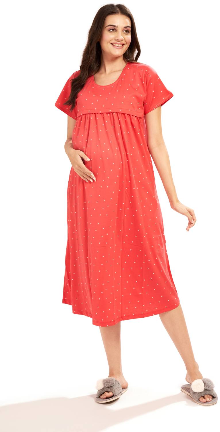 AV2 Women Maternity/Nursing Nighty