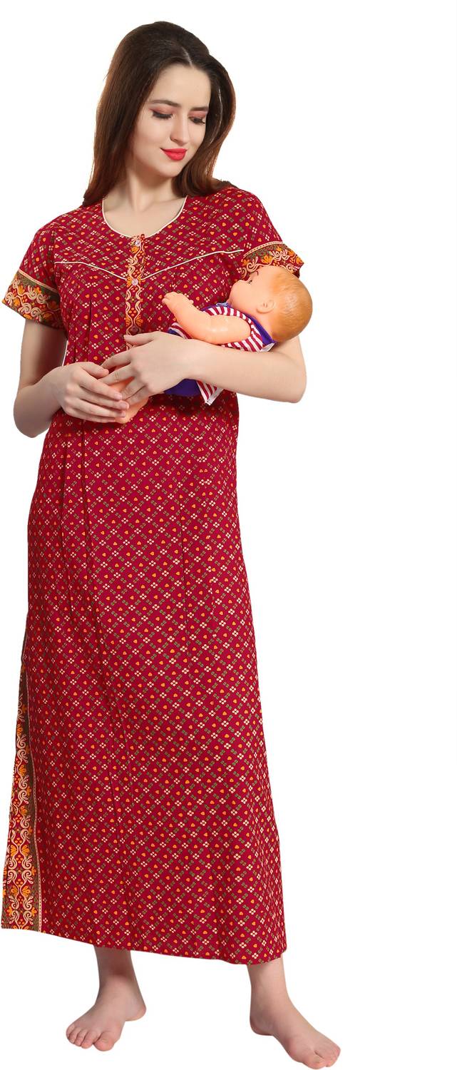 AV2 Women Maternity/Nursing Nighty