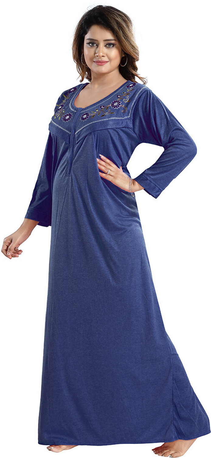 Image of Gutthi Women Maternity /Nursing Nighty