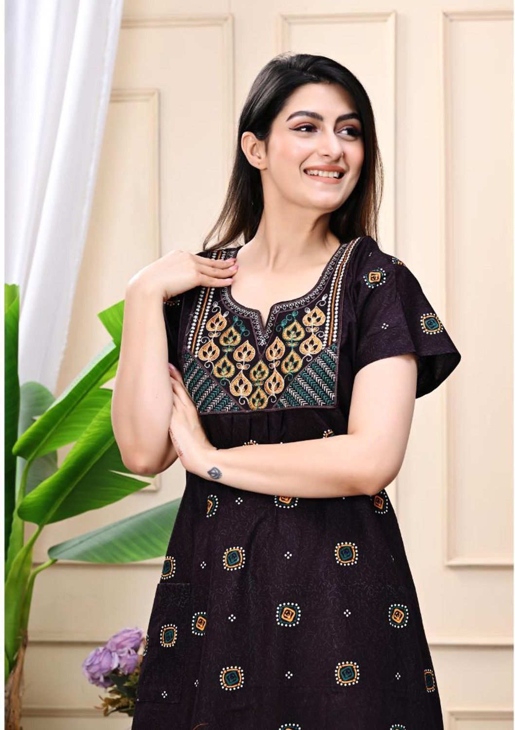 Image of ANANT CREATION Women Nighty