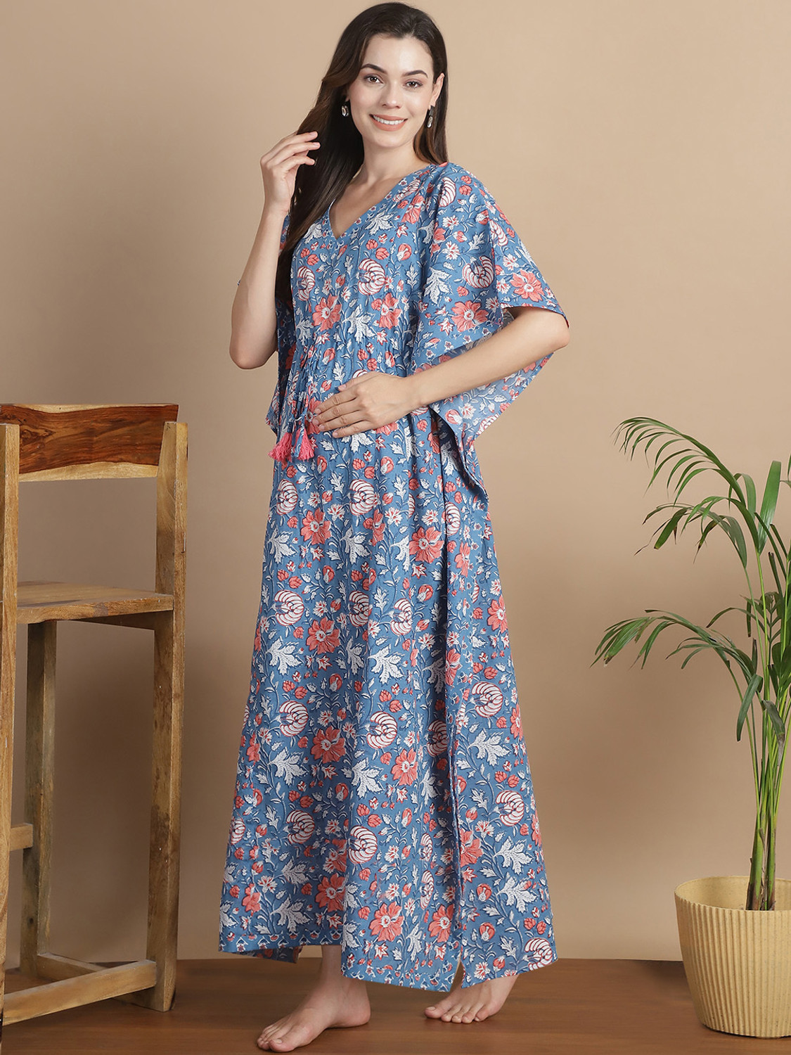 Image of Secret Wish Women Maternity /Nursing Nighty