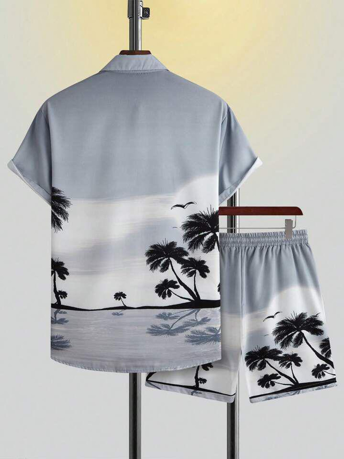 Image of LEMZODIC Men Printed Multicolor Night Suit Set