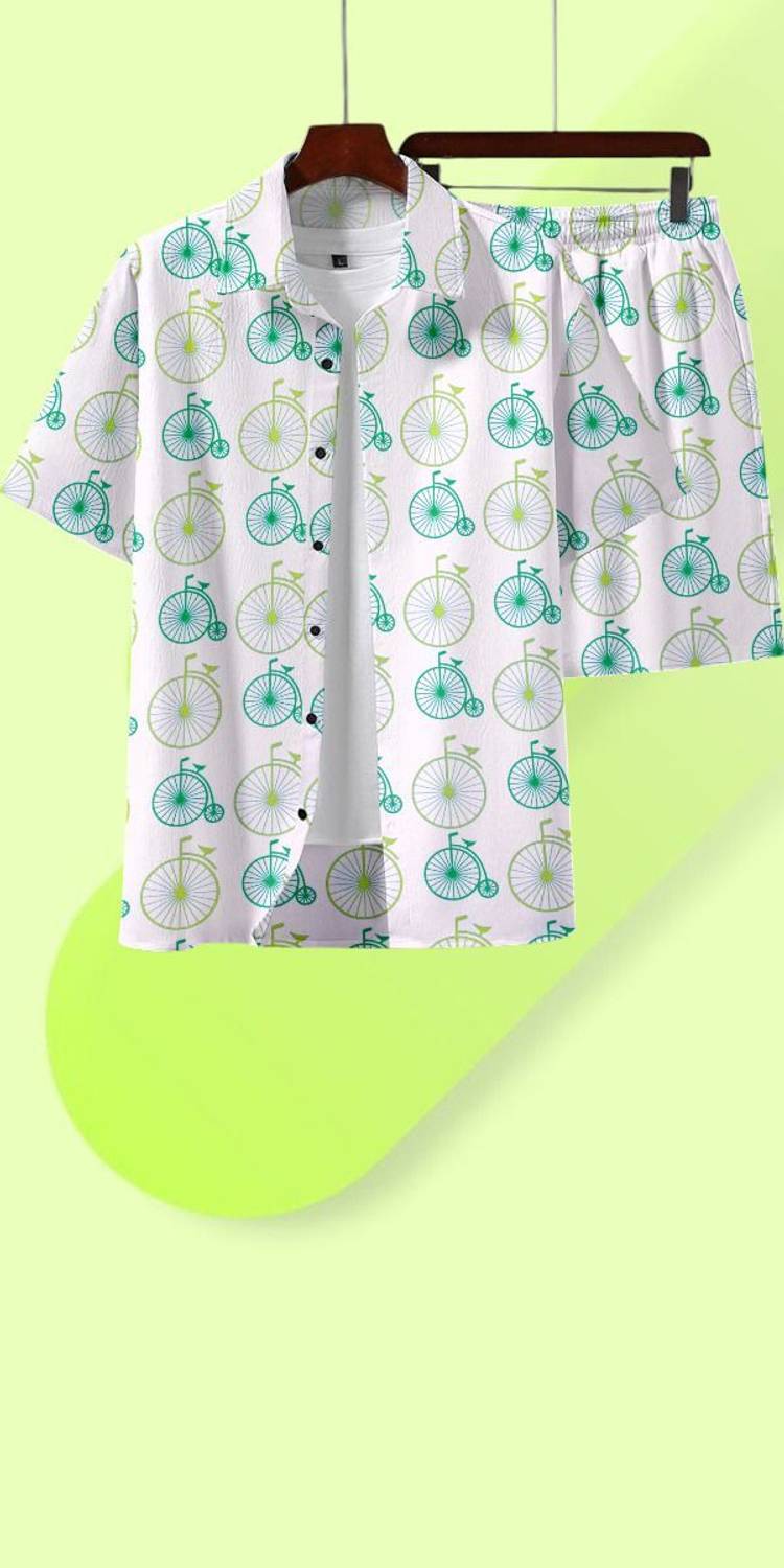 7starenterprise7 Shirt Chinos Co-ords Set