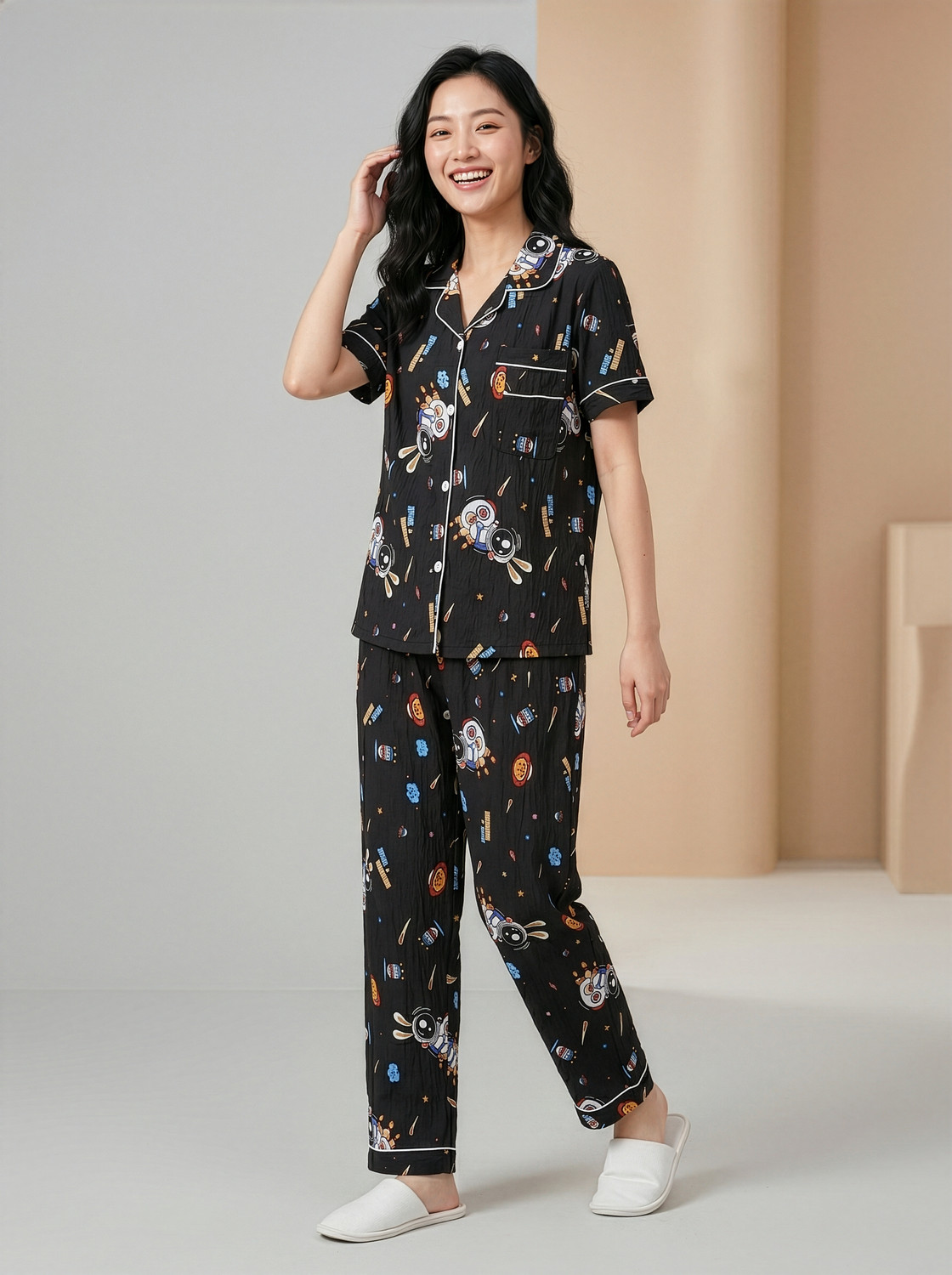 Image of Lugo Shirt Palazzos Co-ords Set