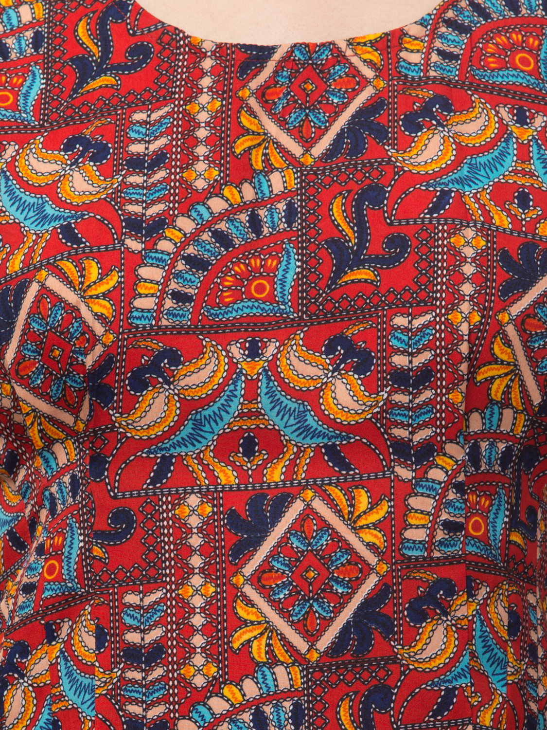 Image of winstenhet Women Printed Multicolor Top & Shorts Set