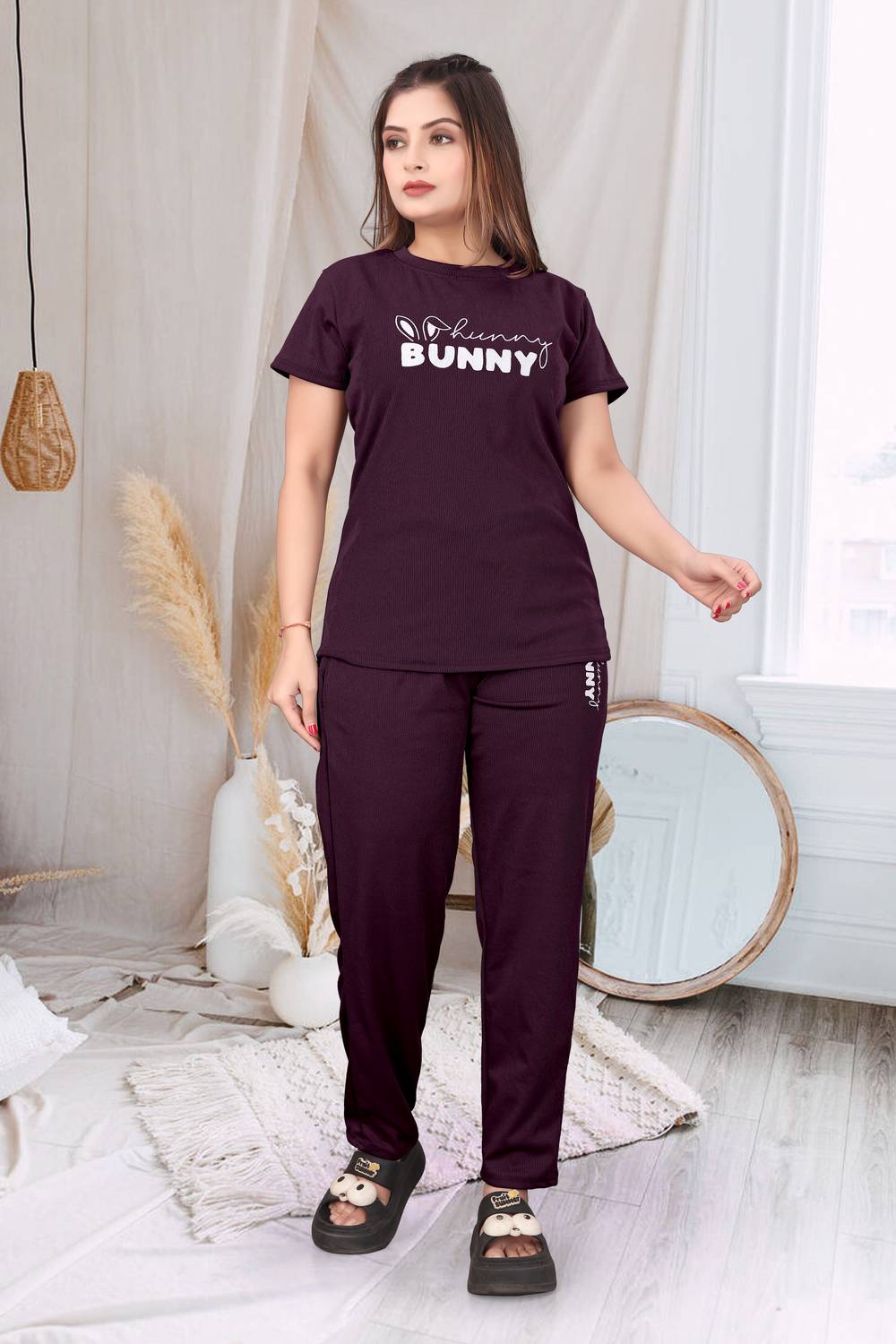 Ad Nx Women Printed Multicolor Night Suit Set