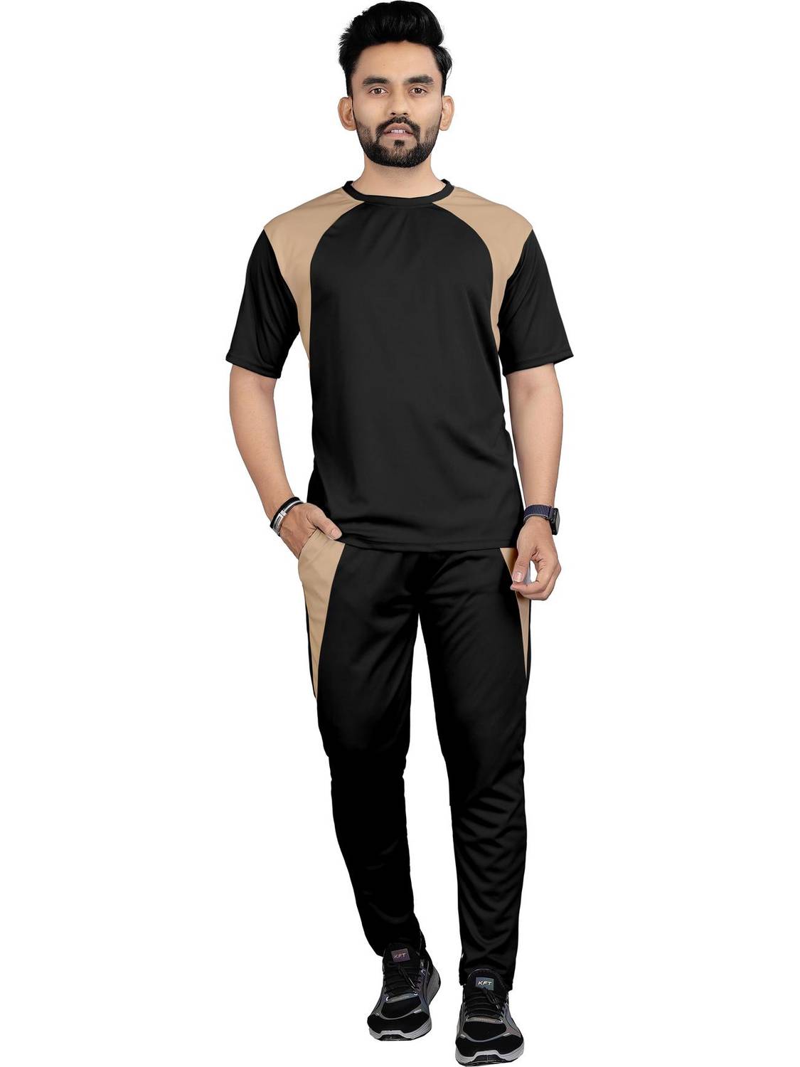 BALUDACLOTHS Solid Men Track Suit