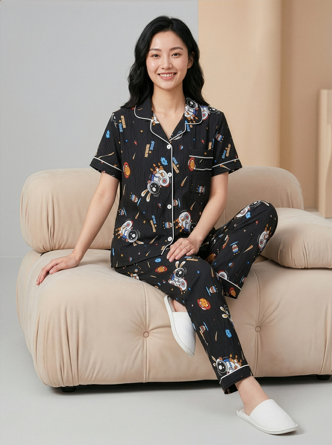 Image of Lugo Shirt Palazzos Co-ords Set