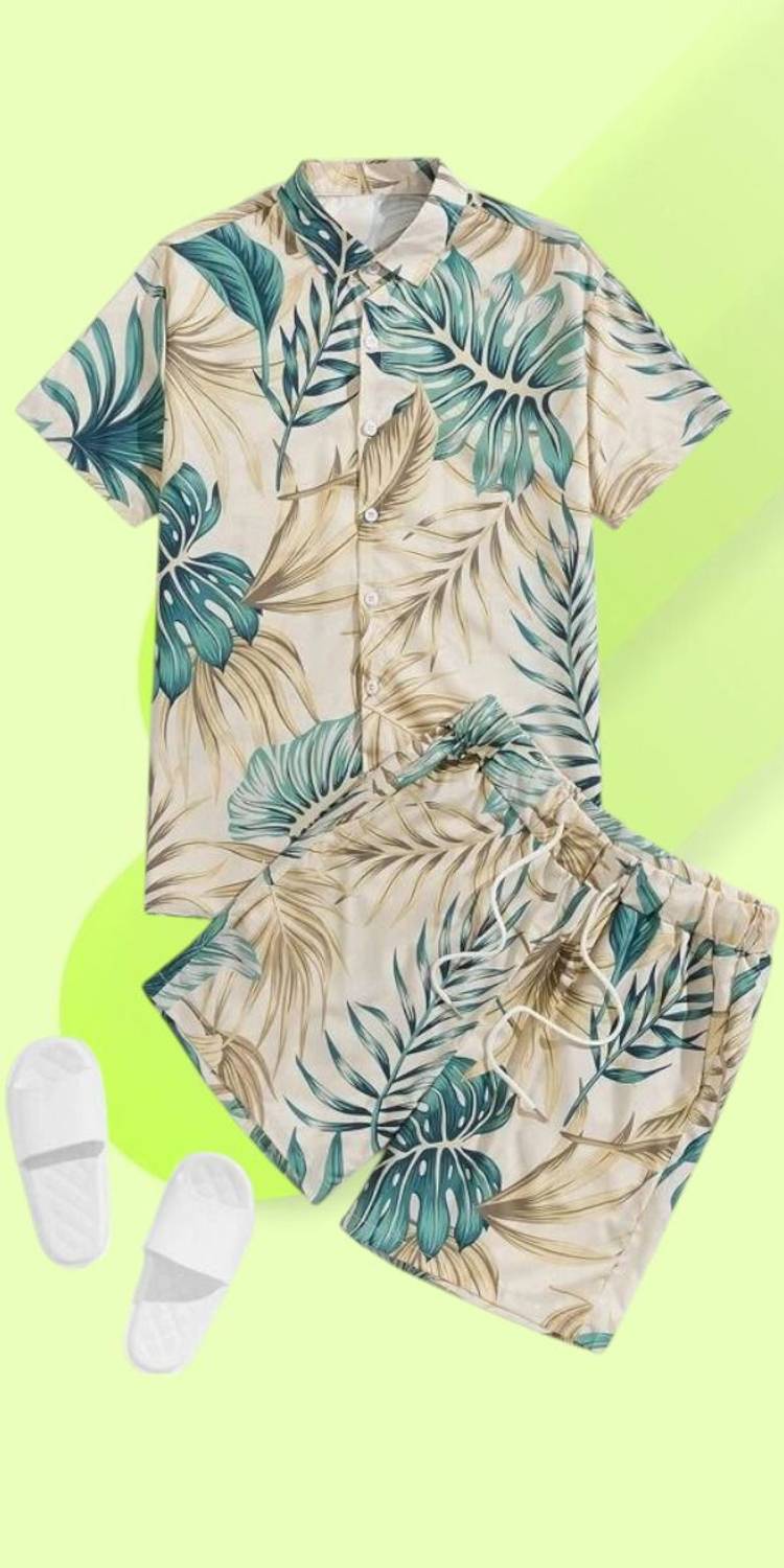 7starenterprise7 Shirt Chinos Co-ords Set