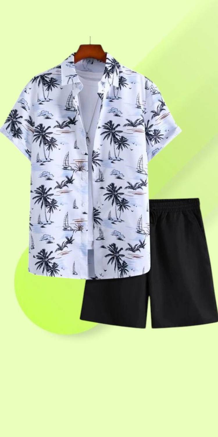 7starenterprise7 Shirt Chinos Co-ords Set
