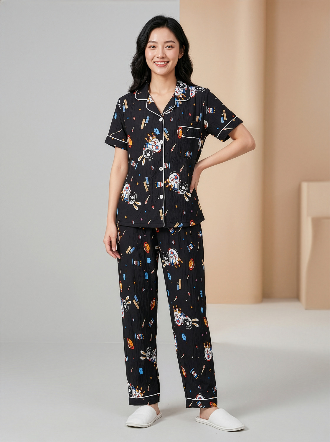 Image of Lugo Shirt Palazzos Co-ords Set