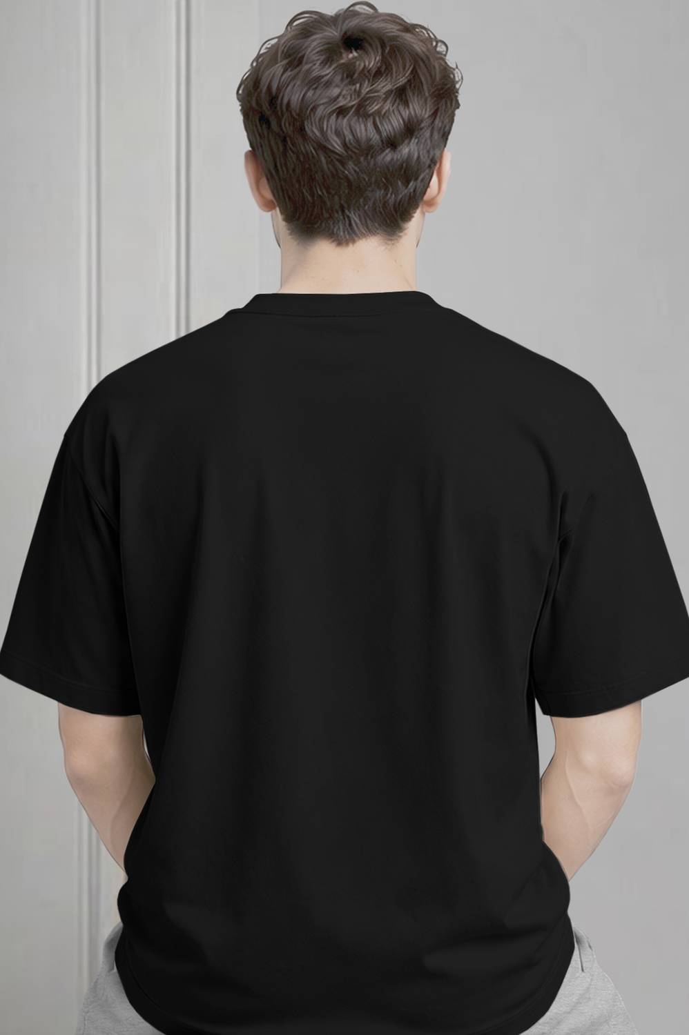 MADBROS Men Black, Grey Night Suit Set - Image 4