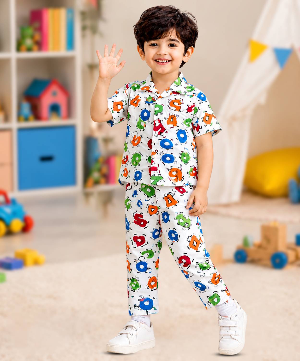 3BROS Boys Printed Multicolor Night Suit Set Price in India - Buy 3BROS Boys Printed Multicolor Night Suit Set at Flipkart.com Night Suit Set