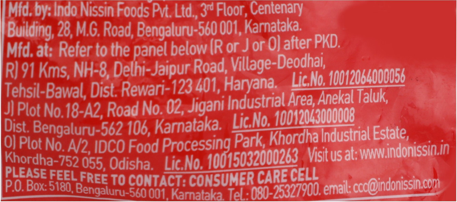 Image of TOP RAMEN Yummy Masala Instant Noodles Vegetarian