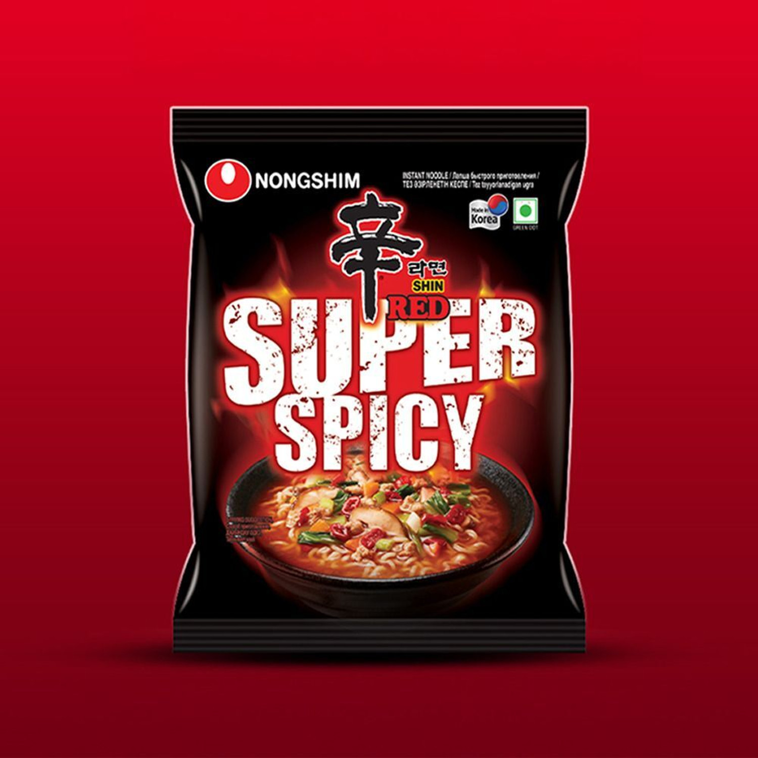Image of Nongshim Shin Red Super Spicy Instant Noodles