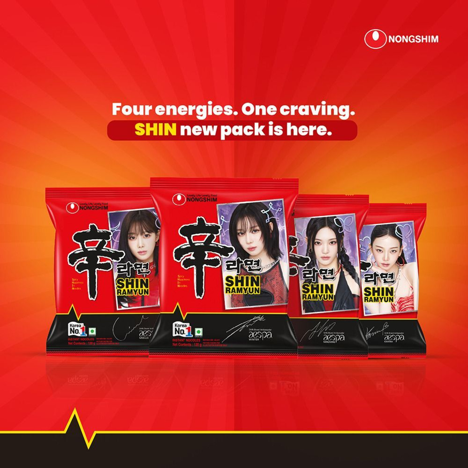 Image of Nongshim Shin Ramyun Soup Instant Noodles