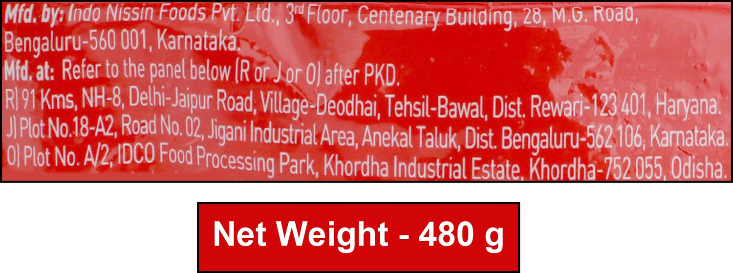 Image of TOP RAMEN Yummy Masala Instant Noodles Vegetarian