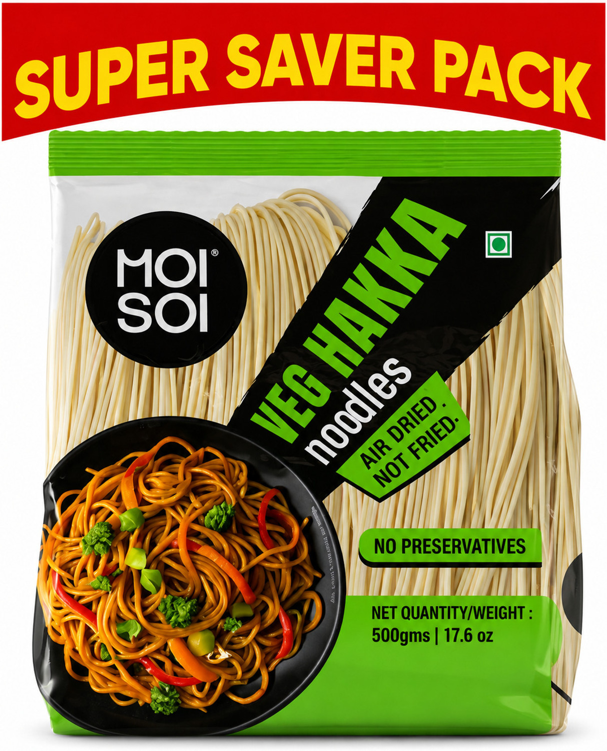 Image of MOI SOI Veg Hakka Noodles