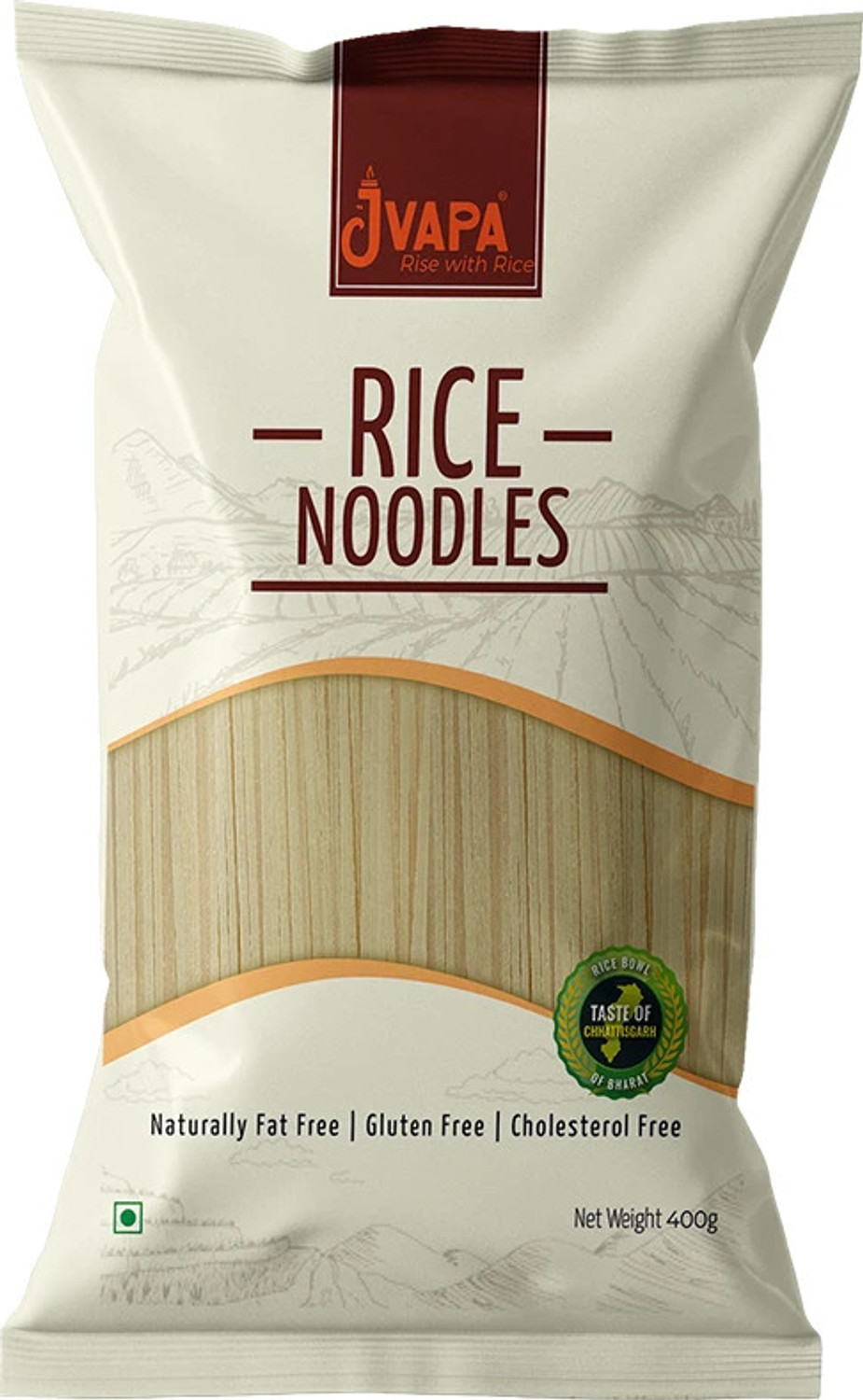 Image of Jvapa Gluten Free|Cholesterol Free|Naturally Fat Free Rice Noodles