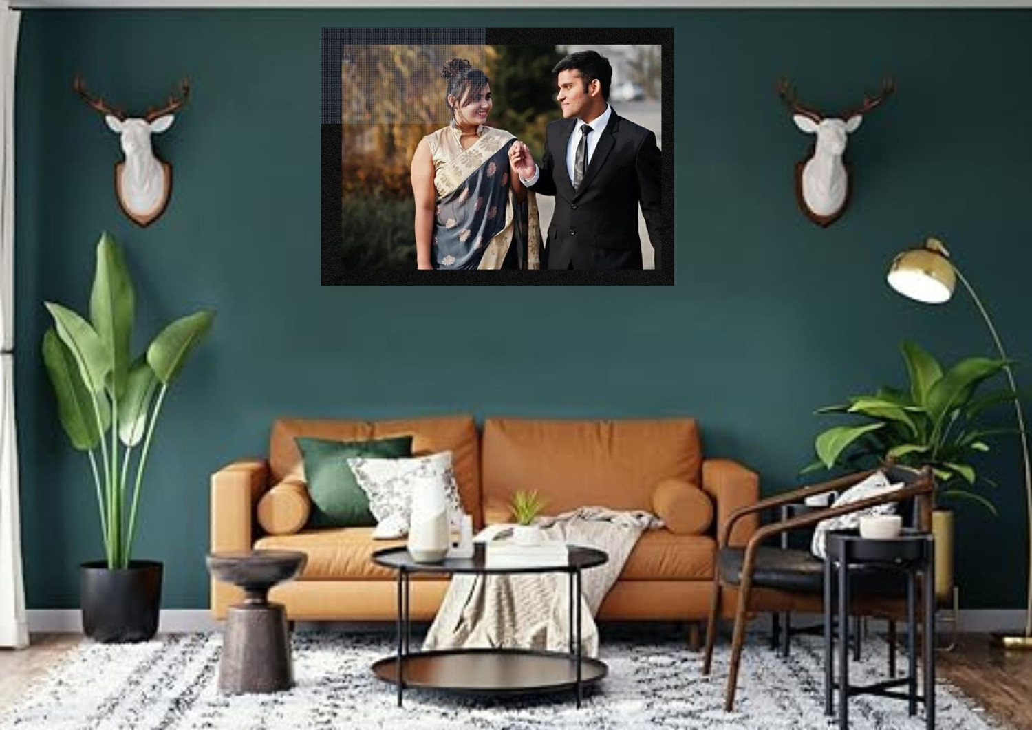 Image of SPGENTERPRISES Wood Wall Photo Frame