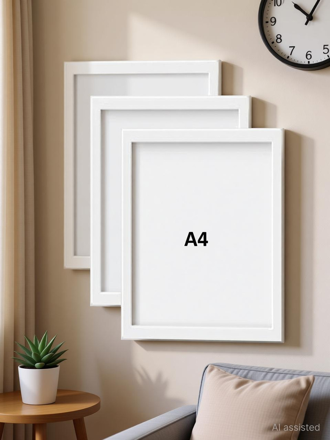 Image of Justin Wood Wall Photo Frame