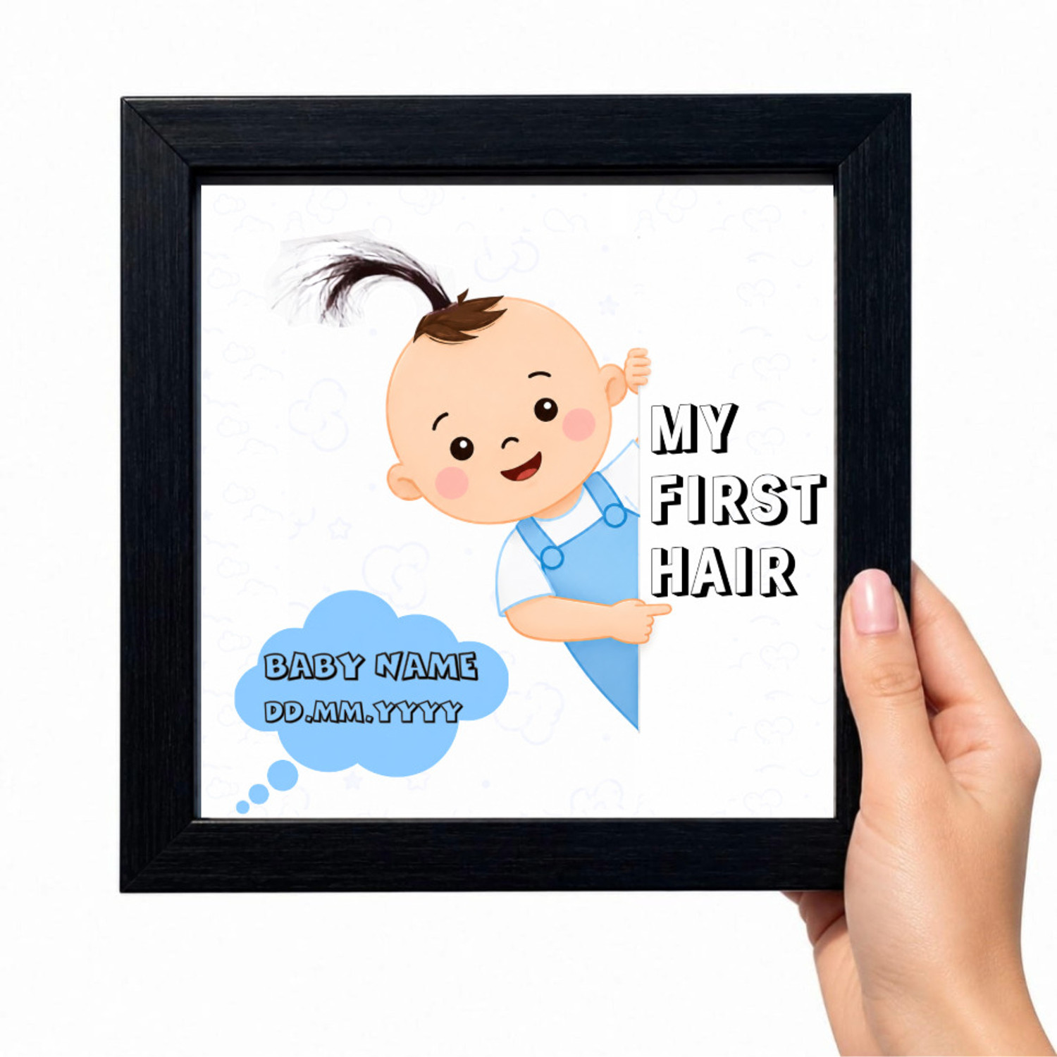 Image of Anton Wood Table Photo Frame