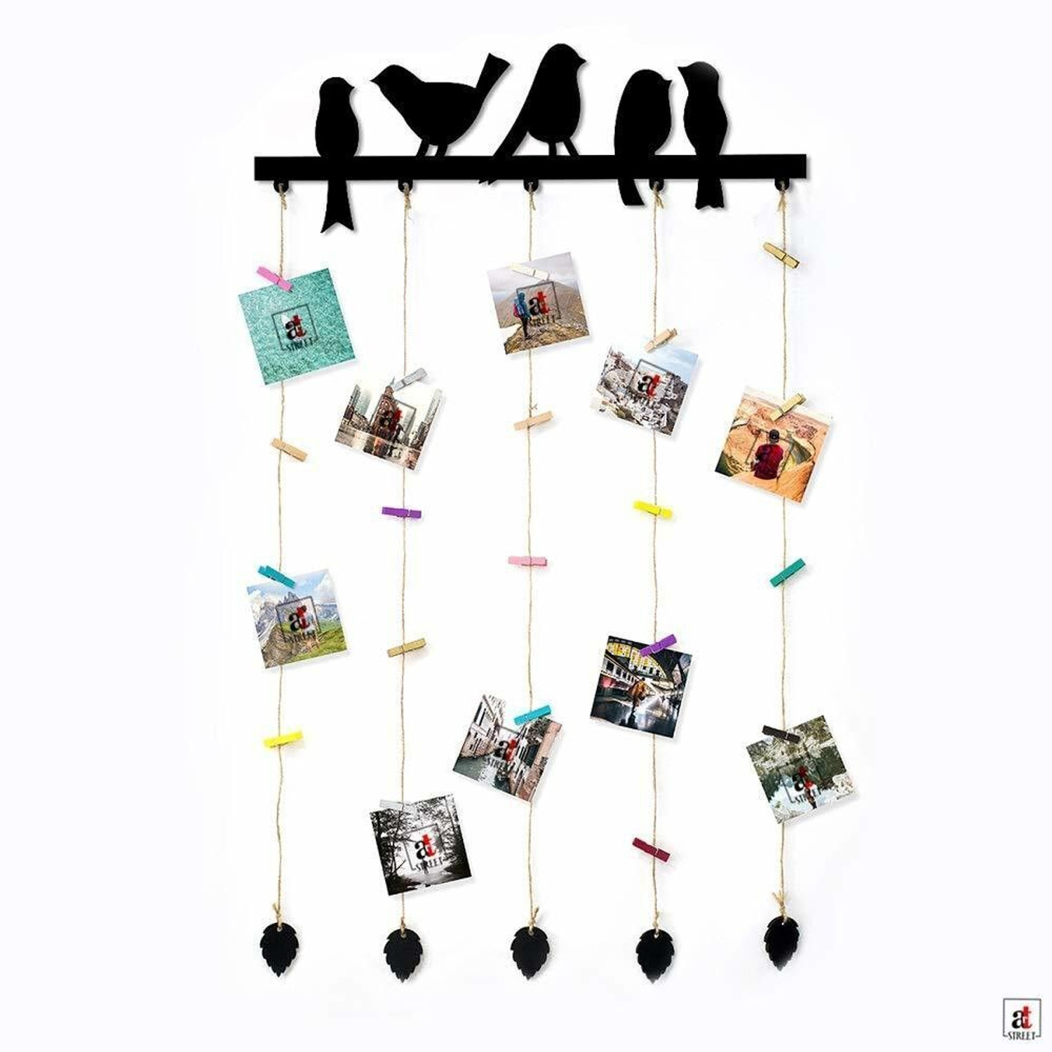 Image of Art Street Wood Wall Photo Frame