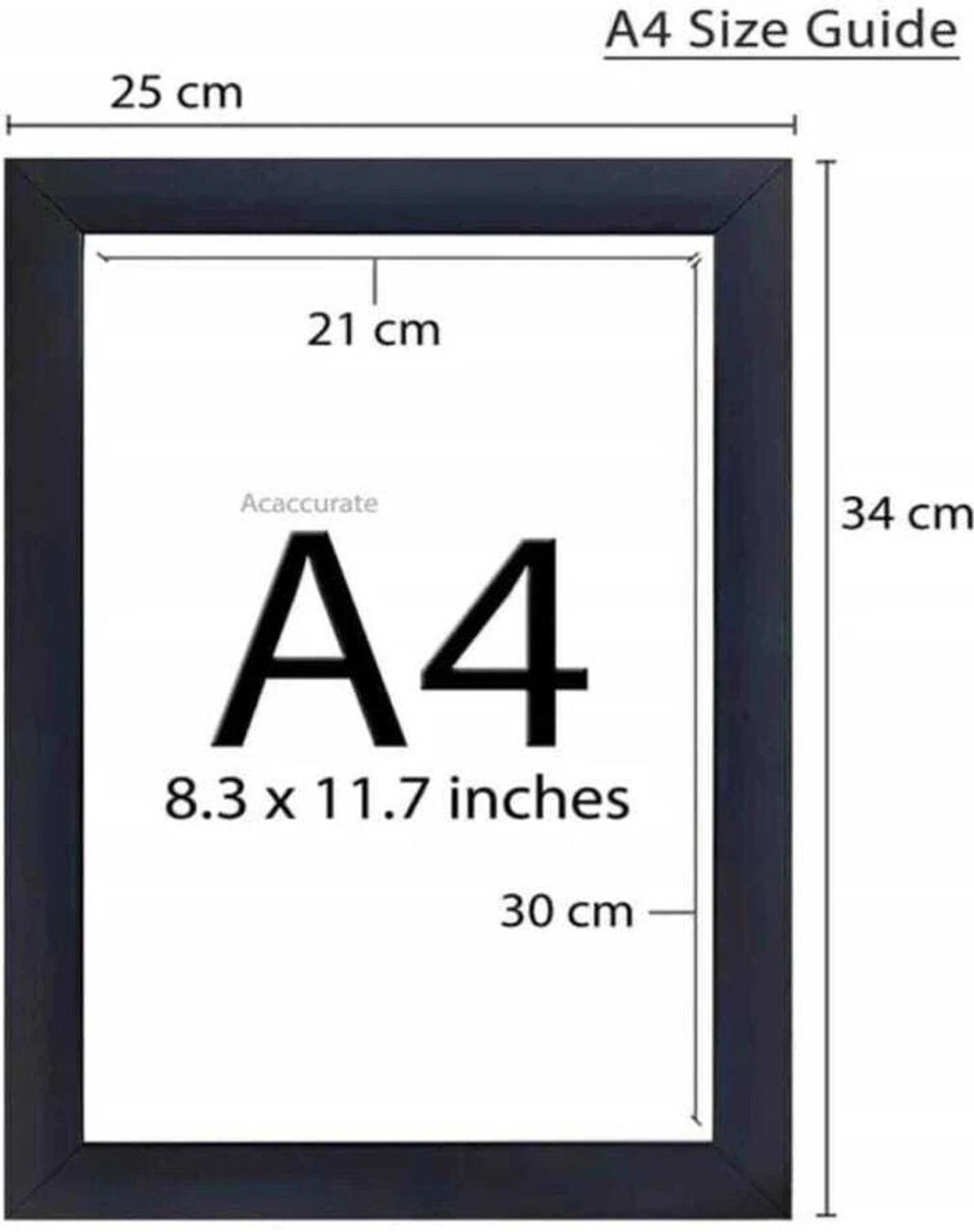Image of SPG FRAMING Wood Wall Photo Frame