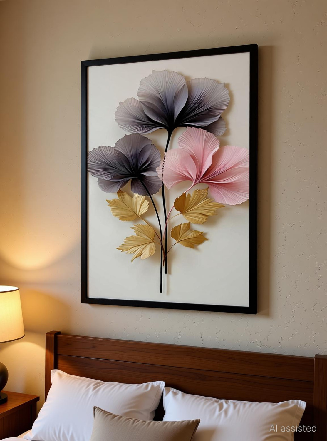Image of SUNWOL Wood Wall Photo Frame