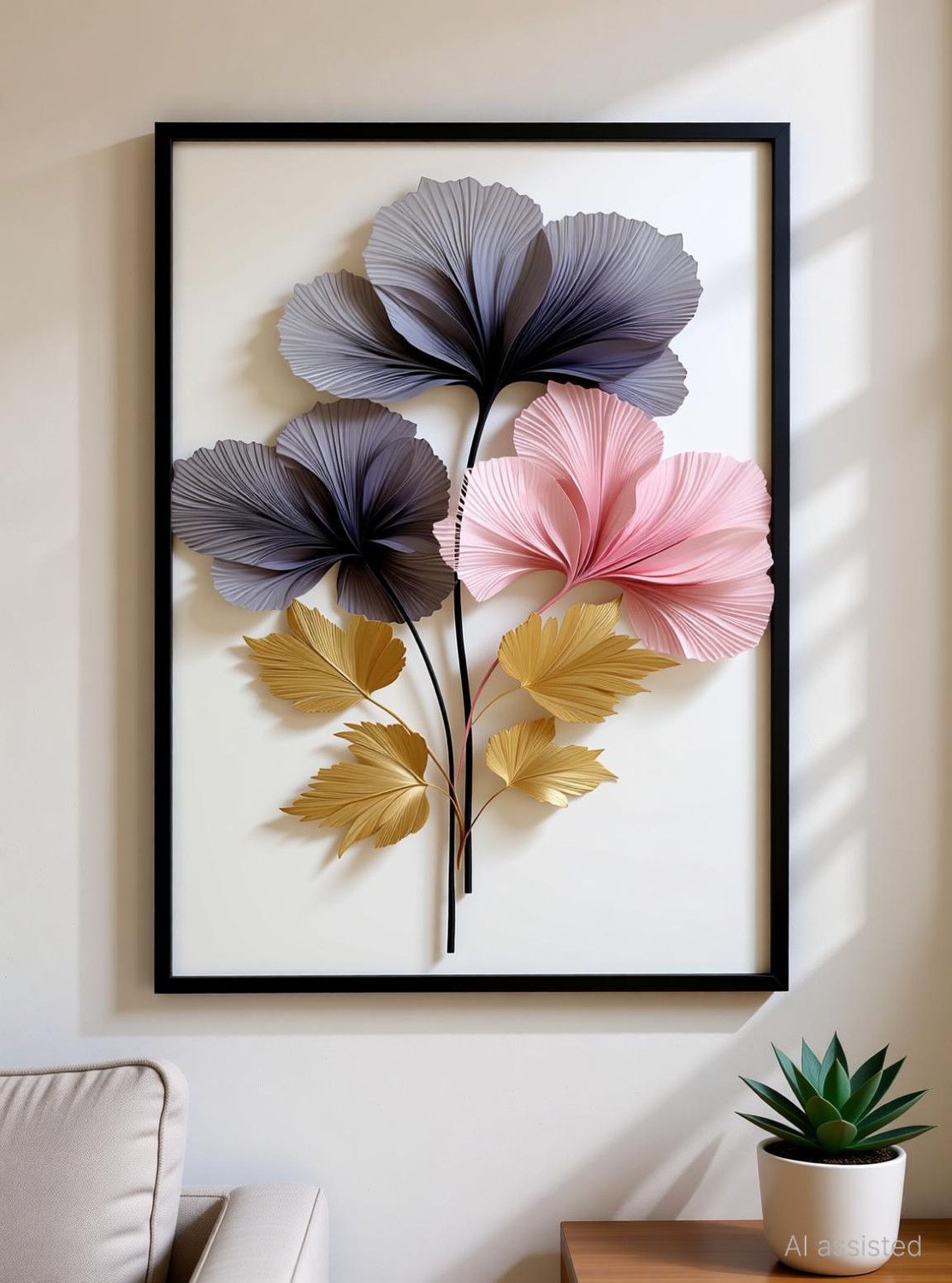 Image of SUNWOL Wood Wall Photo Frame