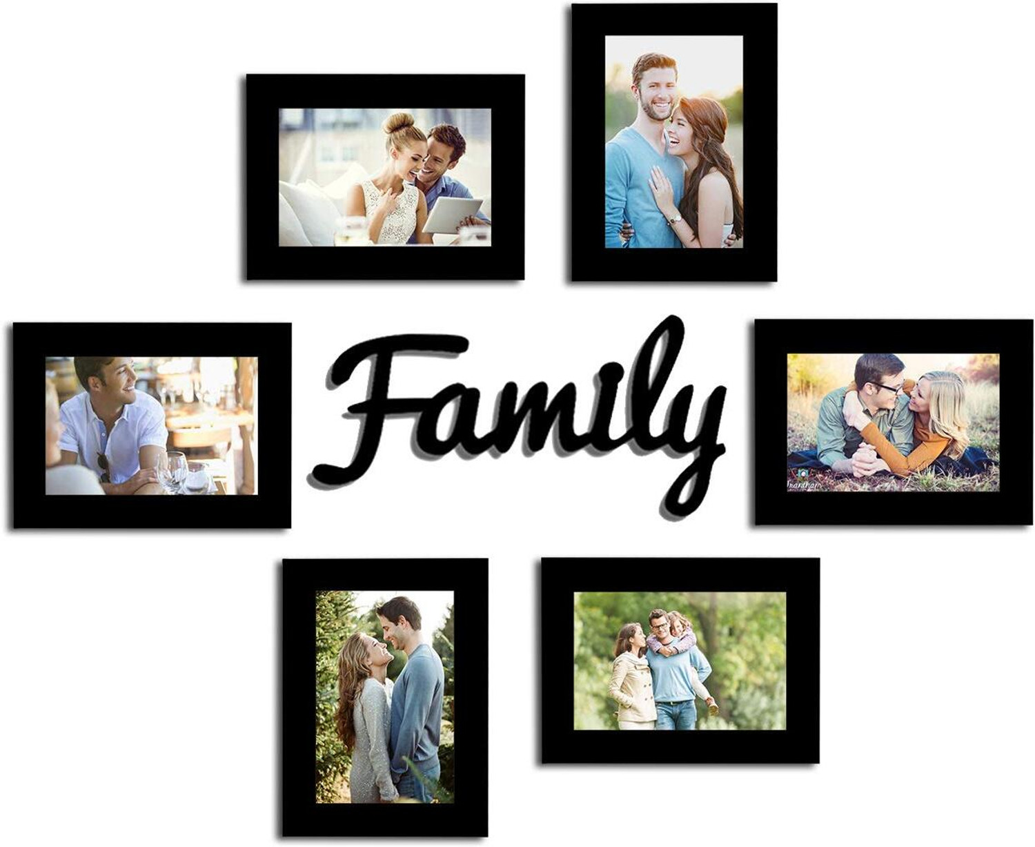 Image of AG CRAFTS Wood Wall Photo Frame