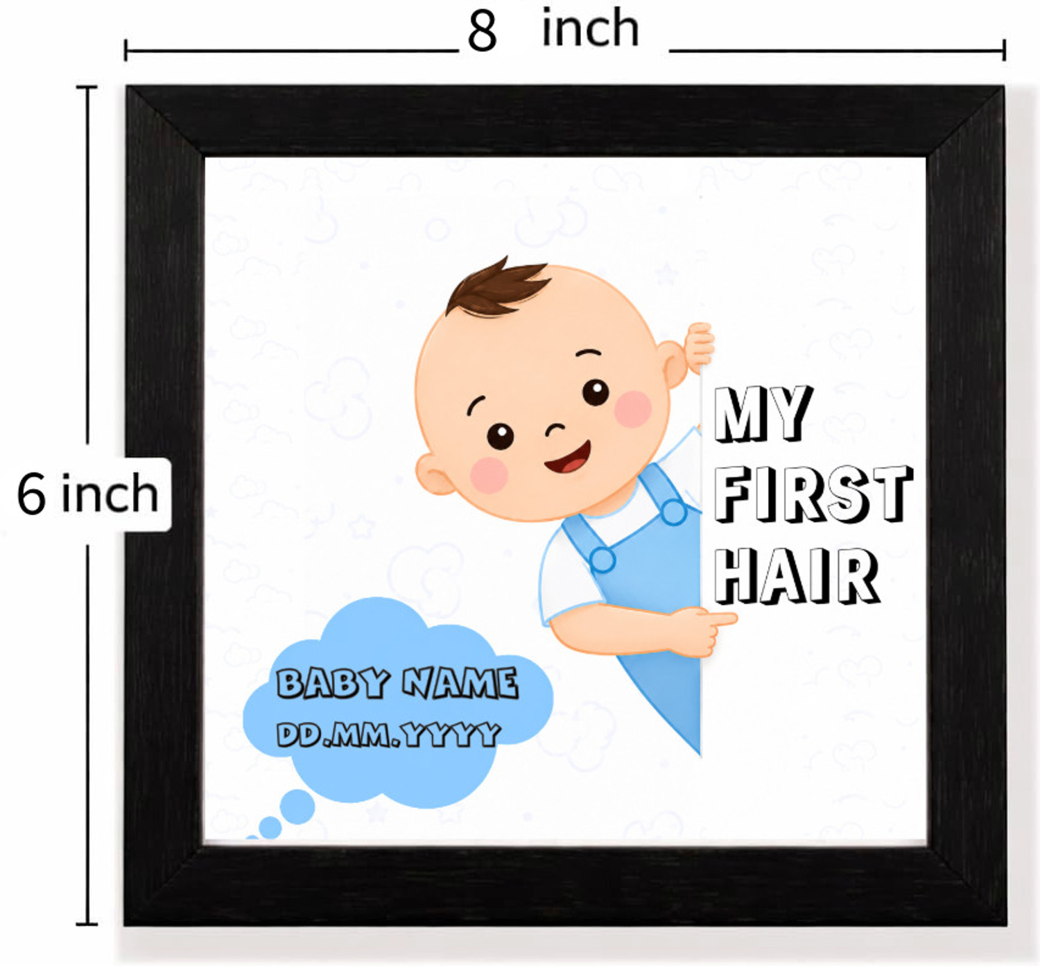 Image of Anton Wood Table Photo Frame