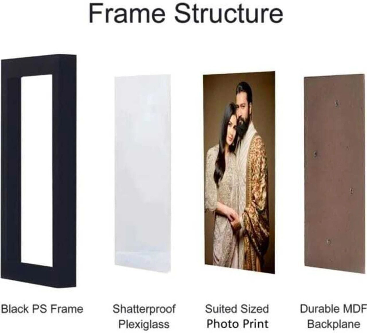 Image of SPG FRAMING Wood Wall Photo Frame