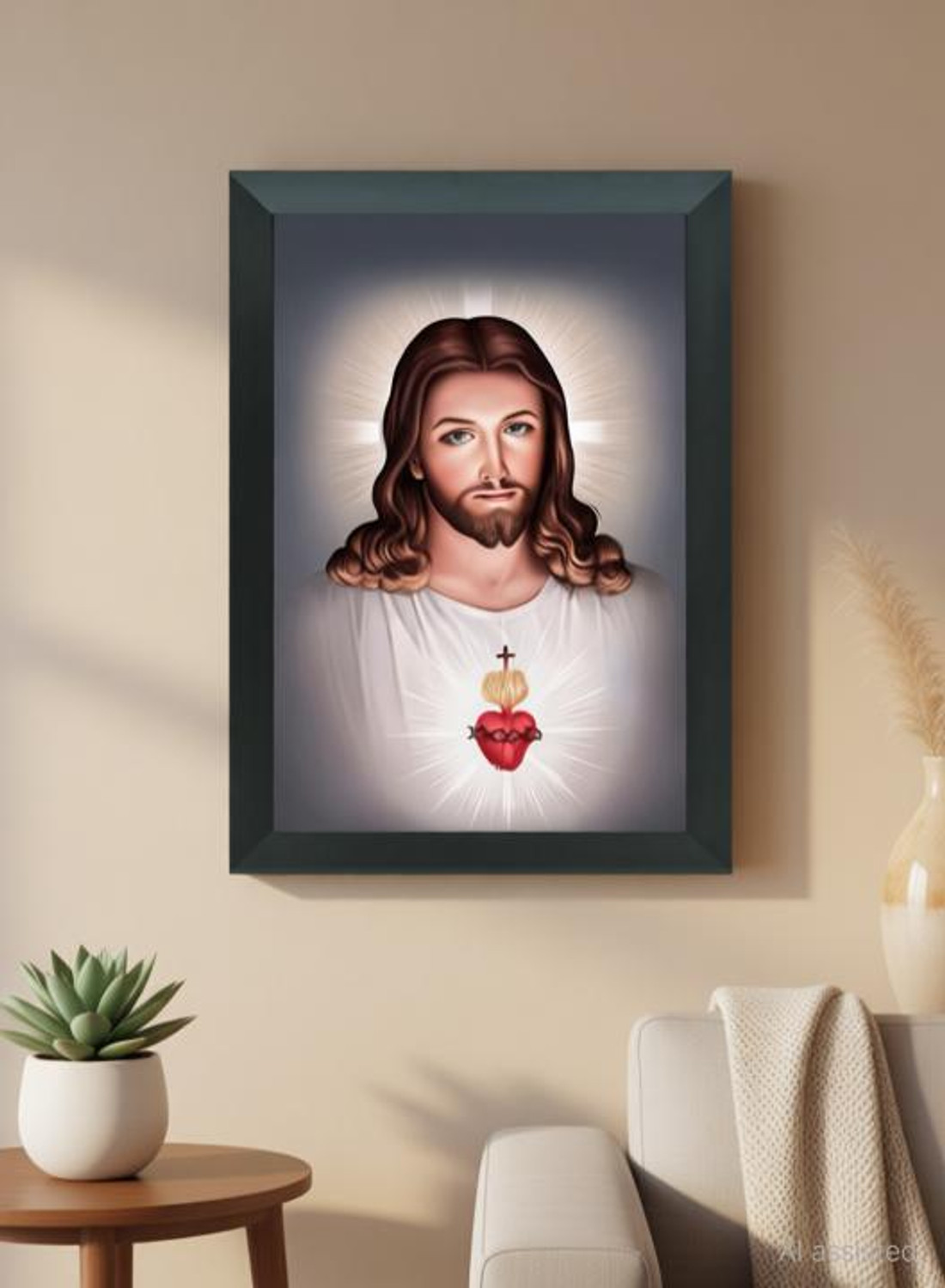 Image of FRIZZY ARTS Wood Wall Photo Frame